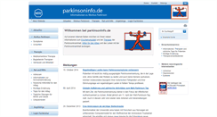 Desktop Screenshot of parkinsoninfo.de